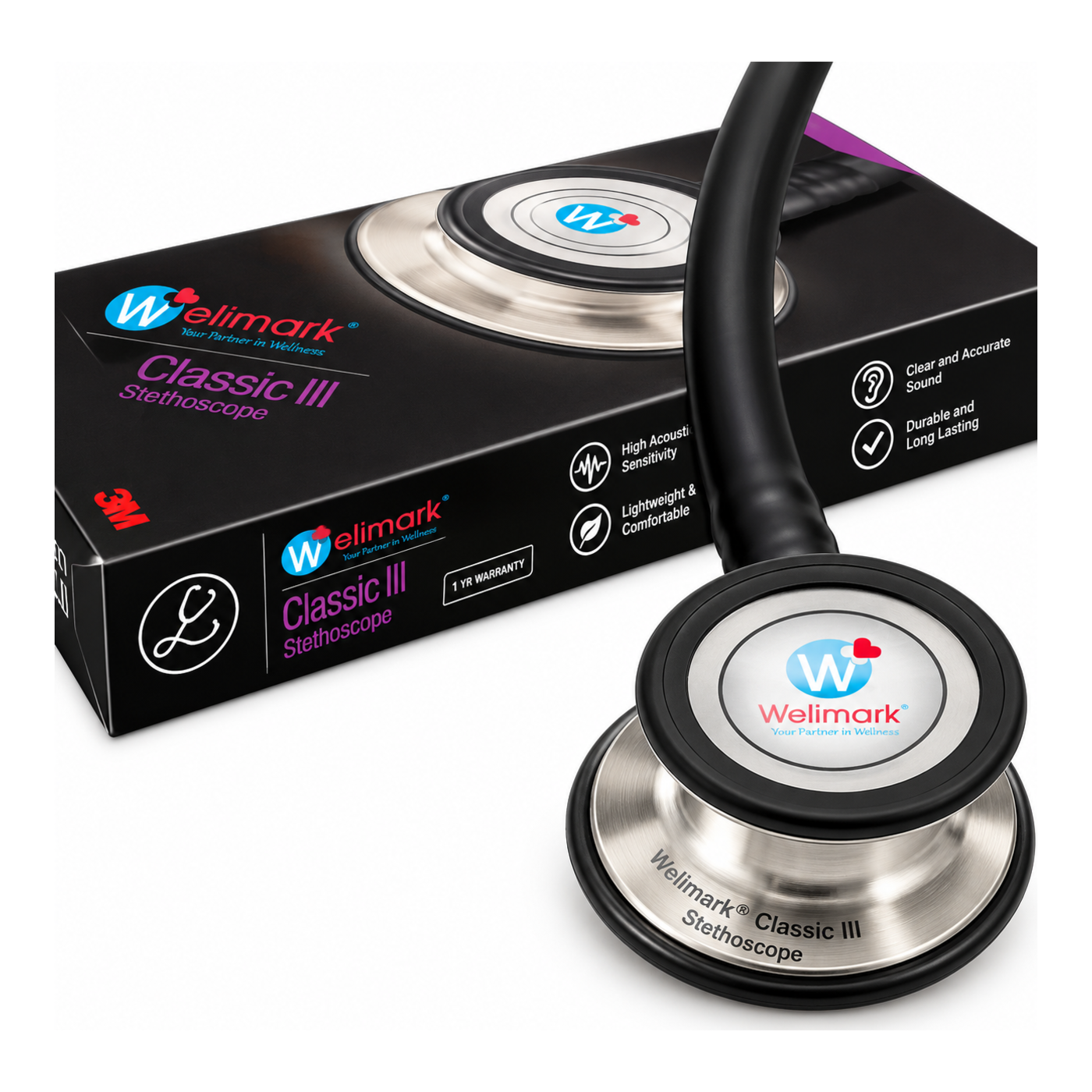 Welimark 3M Littmann Stethoscope