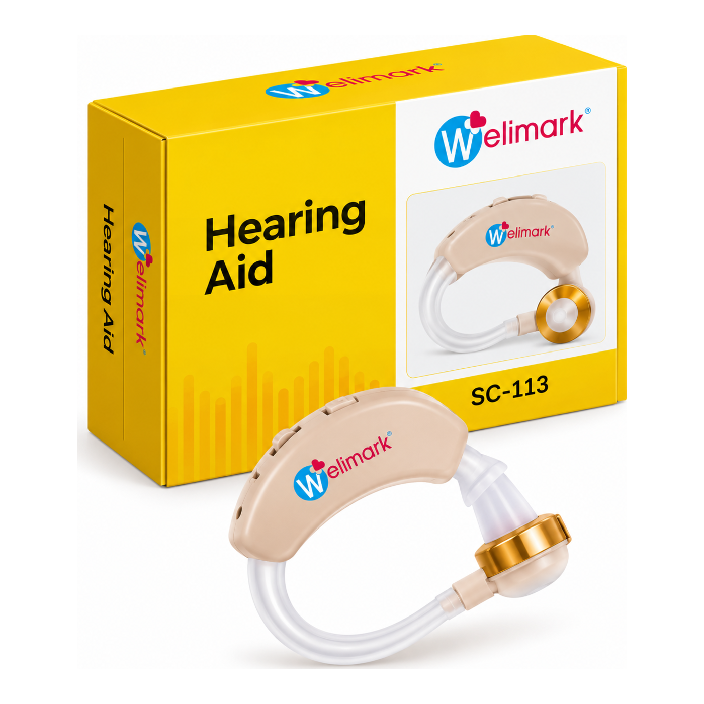 Welimark Hearing Aid Mini (Behind the Ear) SC-113-A