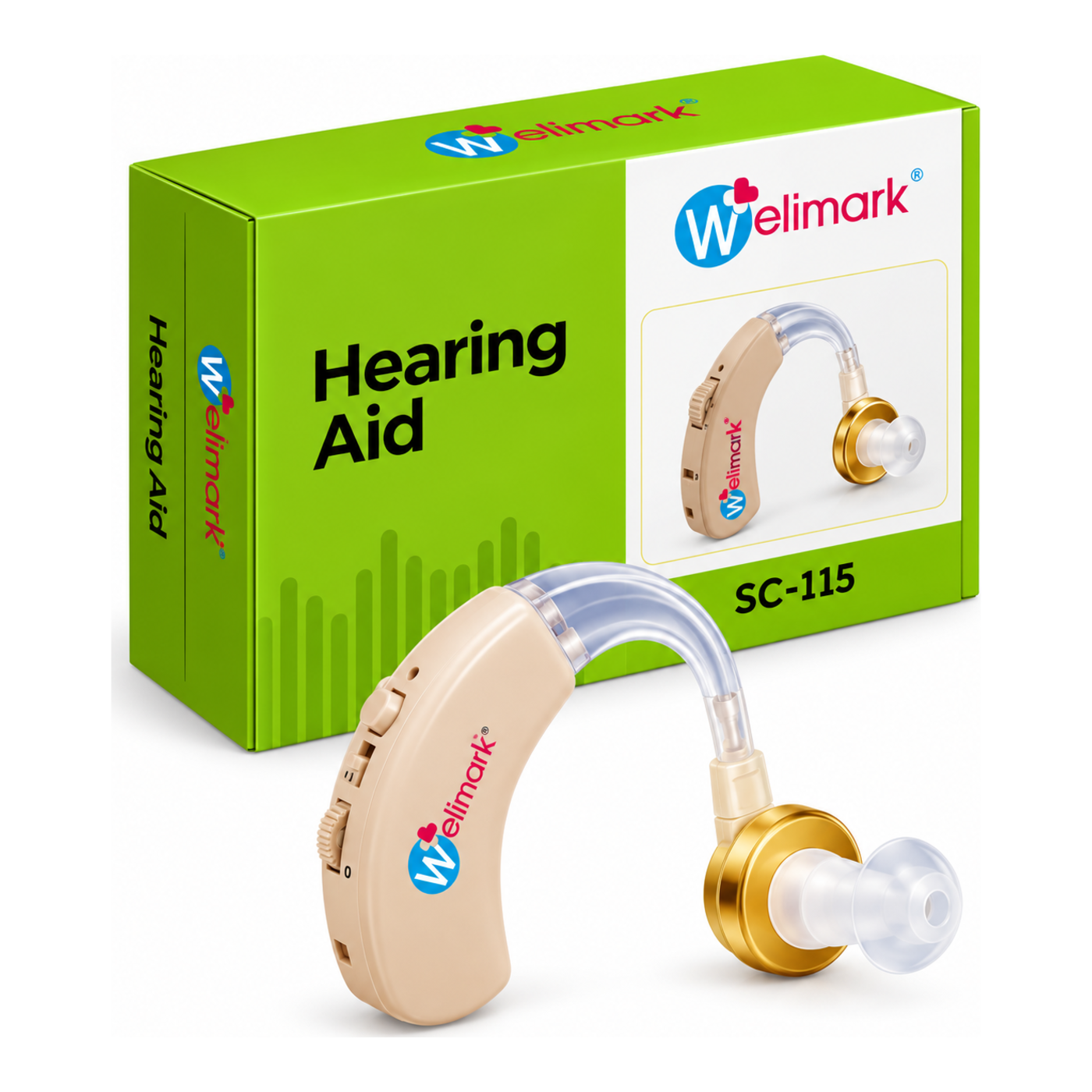 Welimark Hearing Aid Mini (Behind the Ear) SC-115