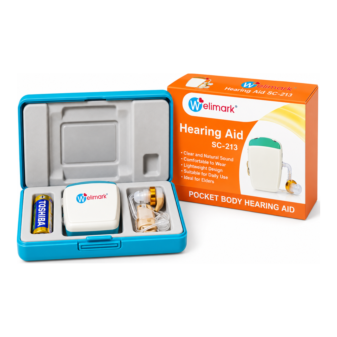 Welimark Pocket Hearing Aid SC-233