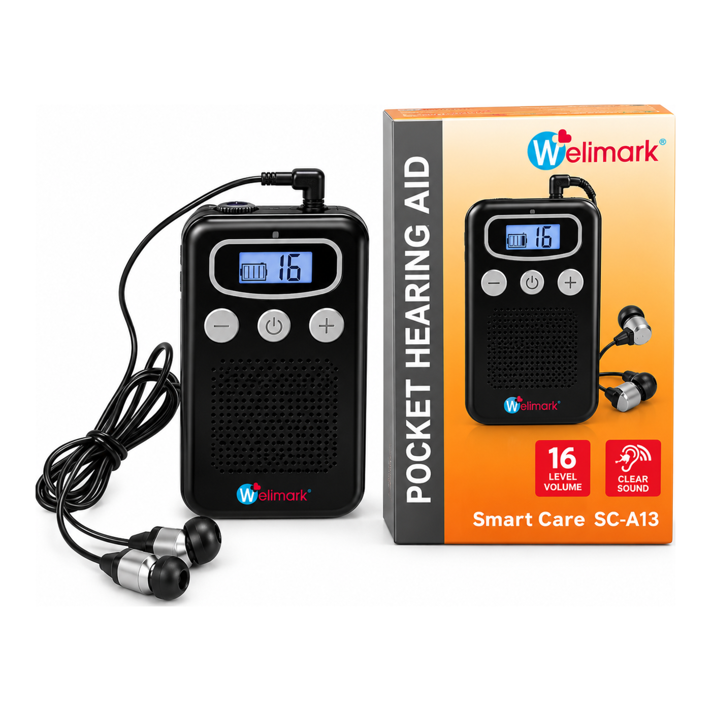 Welimark Pocket Hearing Aid SC-A21
