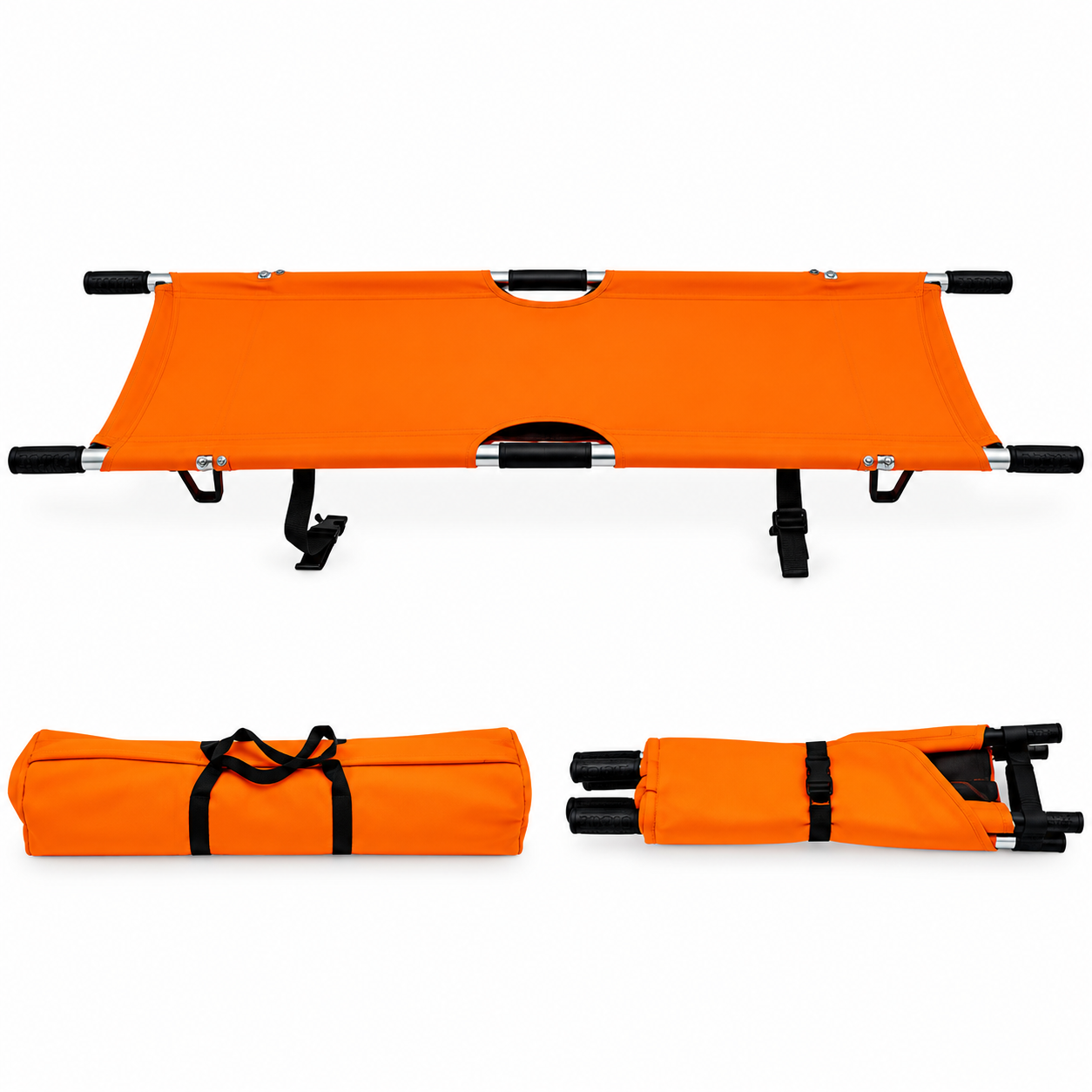 Welimark Stretcher 2 Fold Aluminium